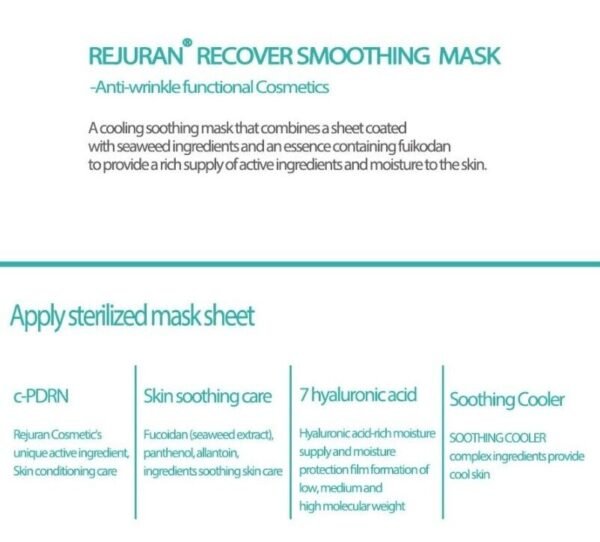 Rejuran Recover Soothing Mask